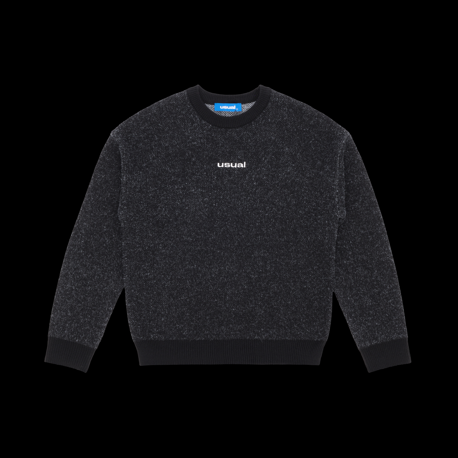 USUAL Logo crew sweater